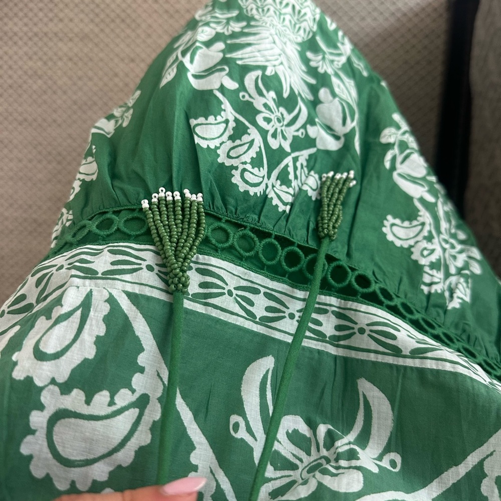 FARM Rio Green One-Shoulder Maxi Dress - Picture 6 of 9